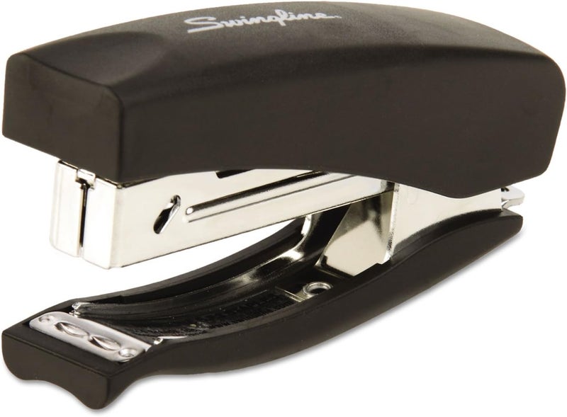 Swingline Soft Grip Handheld Stapler - Heavy Duty Mini Stapler for Home Office, 20 Sheet Capacity, Black - Image 1